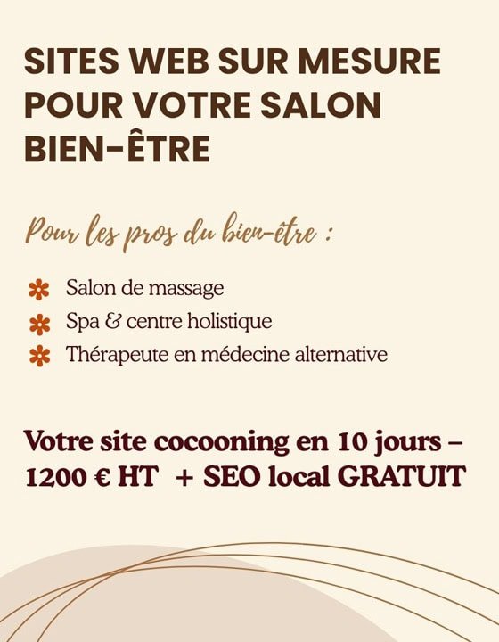 Creation site web Bien-etre