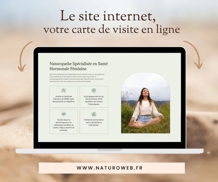 Création site internet naturopathe : visibilité locale et prise de rendez-vous en ligne