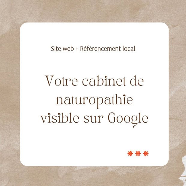 naturopathe referencement local